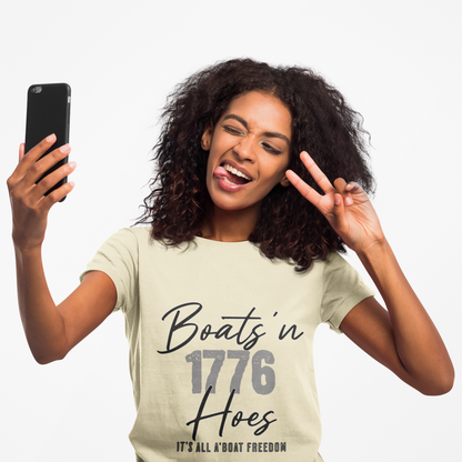 Boats'N Hoes 1776 Unisex Cotton Crew Tee