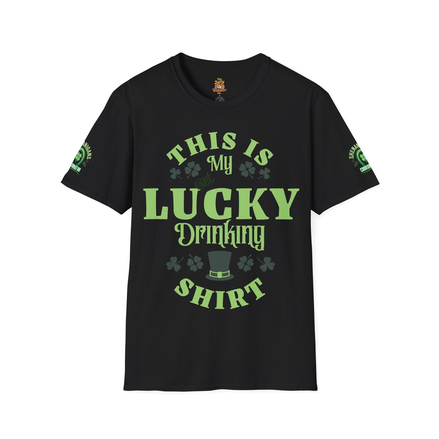Lucky Drinking Shirt Tee — "This Is My get Lucky Drinking Shirt" St. Patrick’s Day T-Shirt