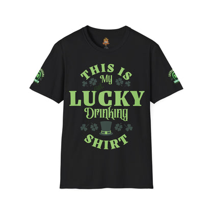 Lucky Drinking Shirt Tee — "This Is My get Lucky Drinking Shirt" St. Patrick’s Day T-Shirt