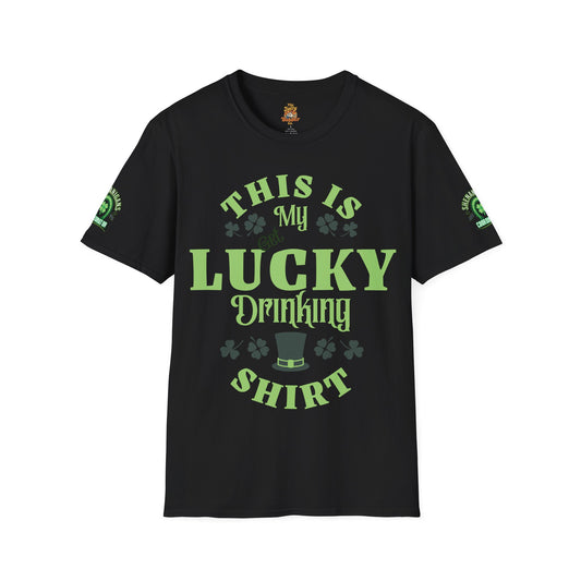 Lucky Drinking Shirt Tee — "This Is My get Lucky Drinking Shirt" St. Patrick’s Day T-Shirt
