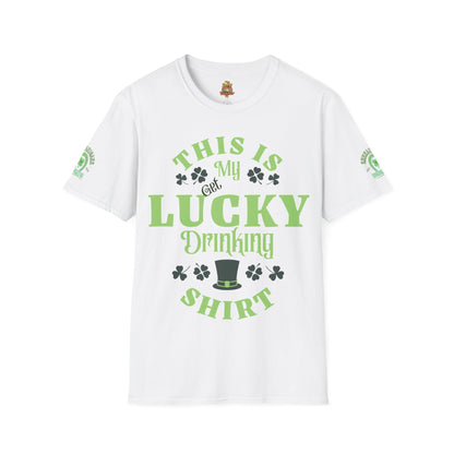 Lucky Drinking Shirt Tee — "This Is My get Lucky Drinking Shirt" St. Patrick’s Day T-Shirt