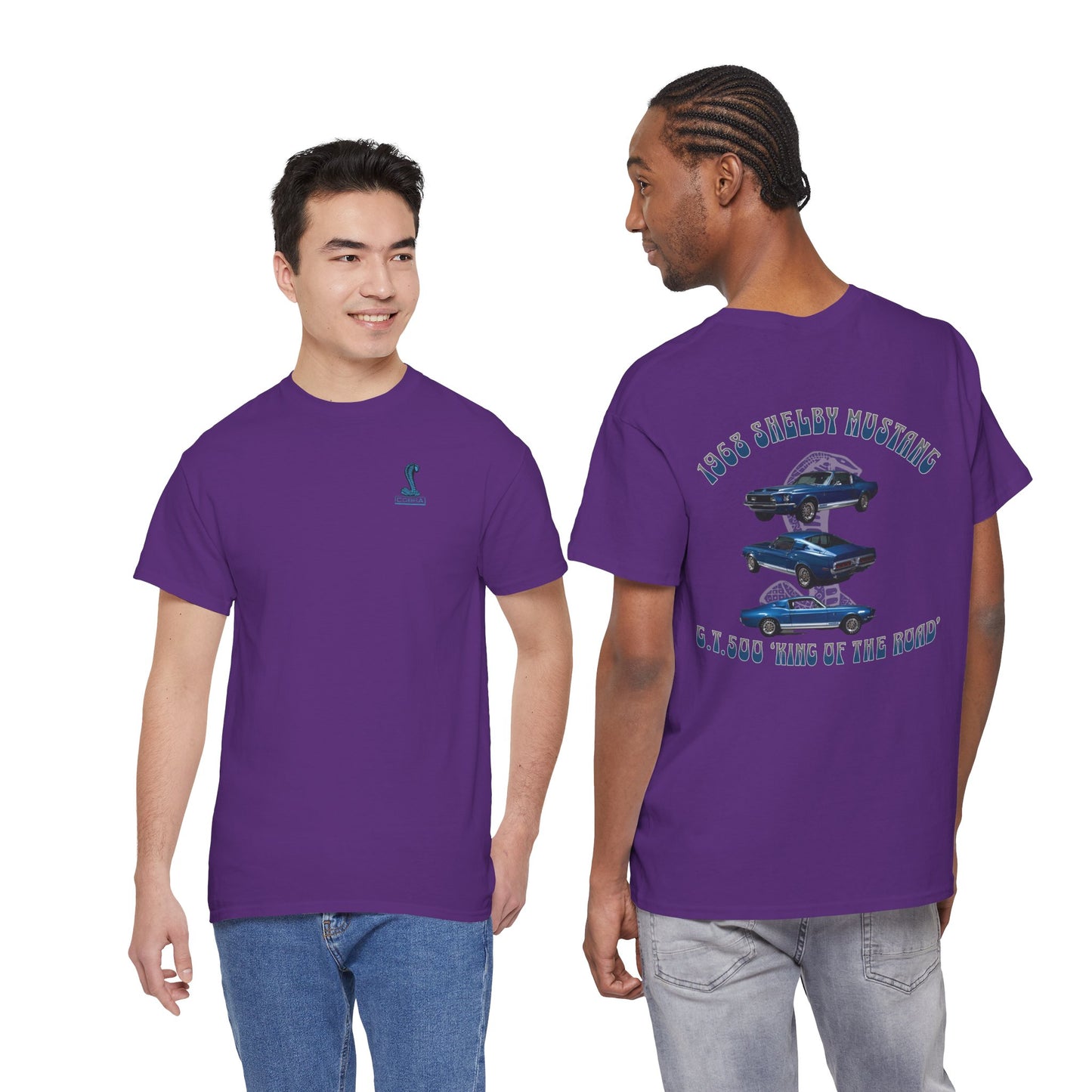 Shelby Mustang Tee — 1968 Shelby Mustang Cobra Graphic T-Shirt