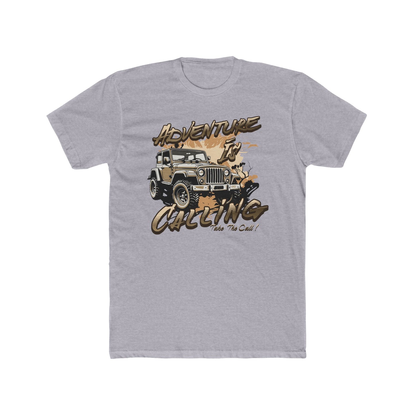Adventure Calling Off Road Unisex Cotton Crew Tee