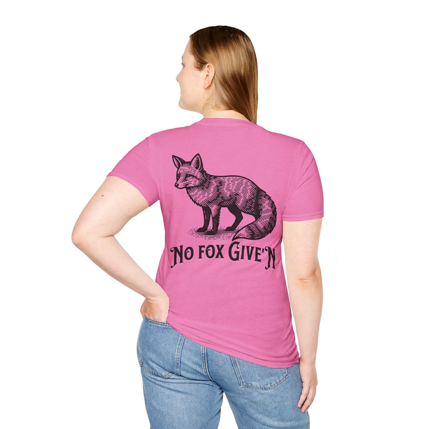 T-Shirt — 'No Fox Give'n' Vintage Fox Graphic Tee