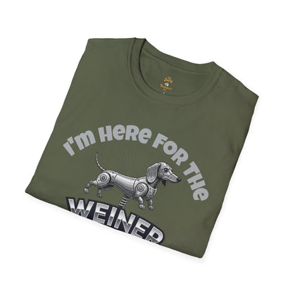 I'm Here for the Weiner Ride - T-Shirt - The Jolly Bobber 