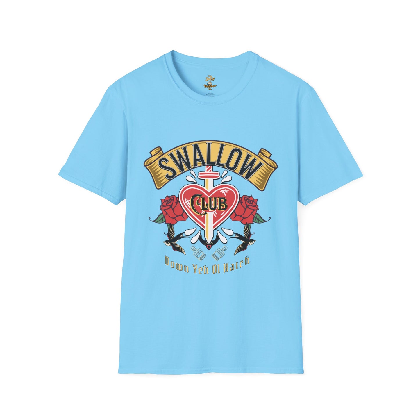 Sailors Swallow Club - Softstyle T-Shirt Unisex T-Shirt | Nautical Graphic Tee