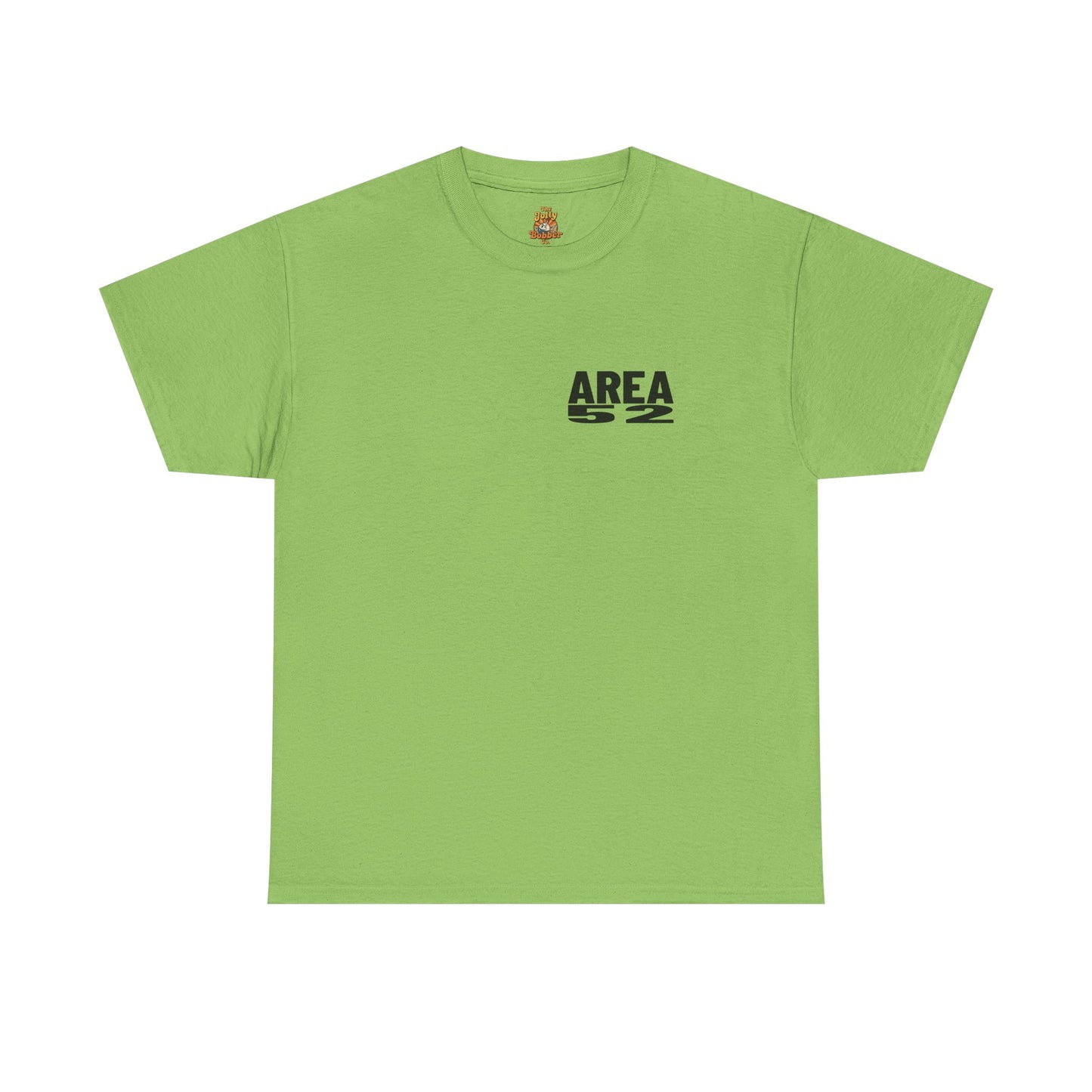 Area 52 T-Shirt – Vintage Stamp Design (Work Hard Play Hard, Luther MI)