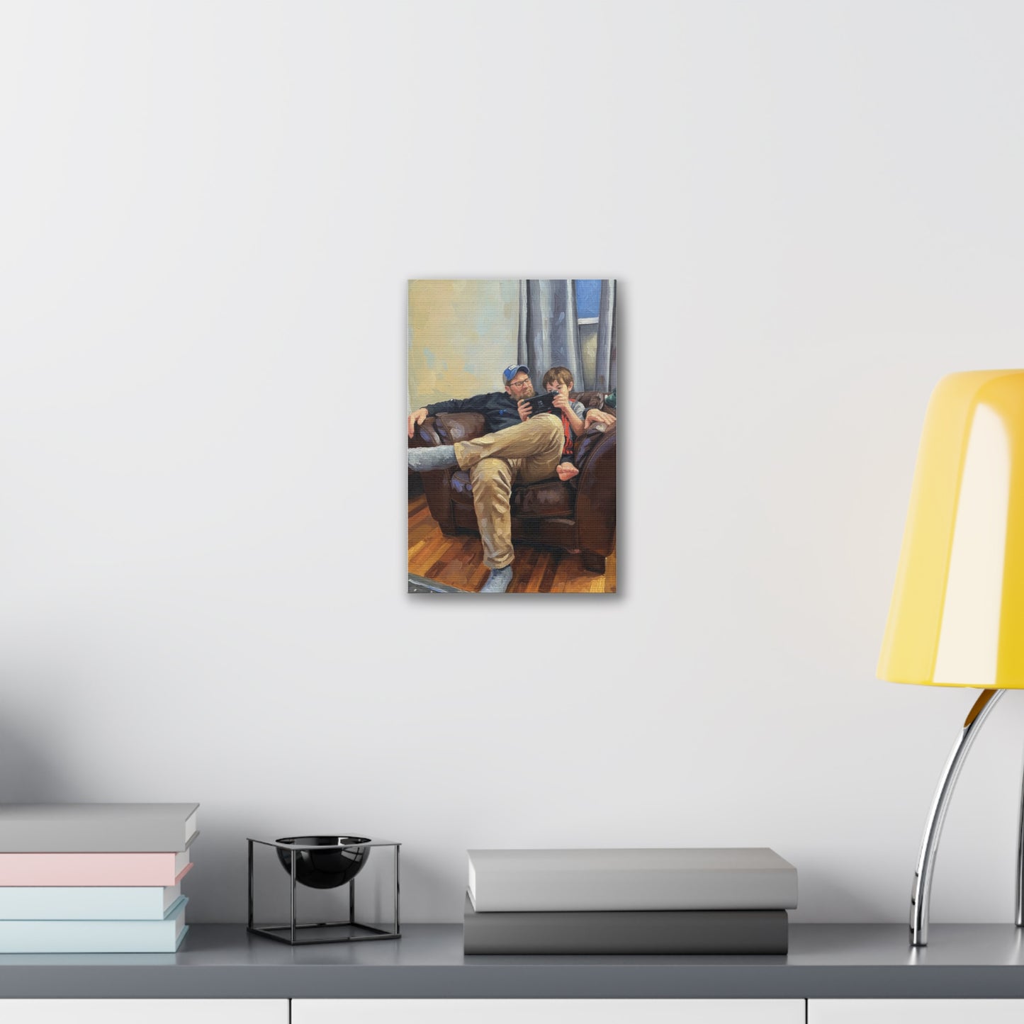 Custom Family Portrait Canvas Print — Stretched 0.75"