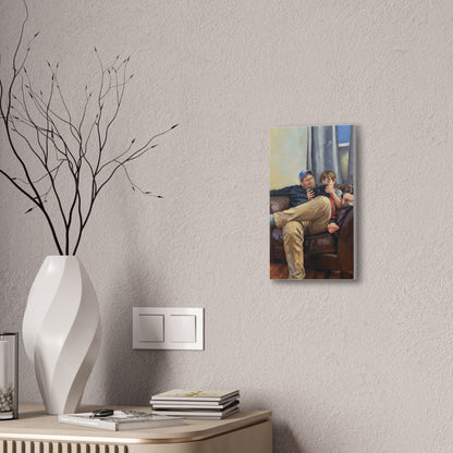 Custom Family Portrait Canvas Print — Stretched 0.75"