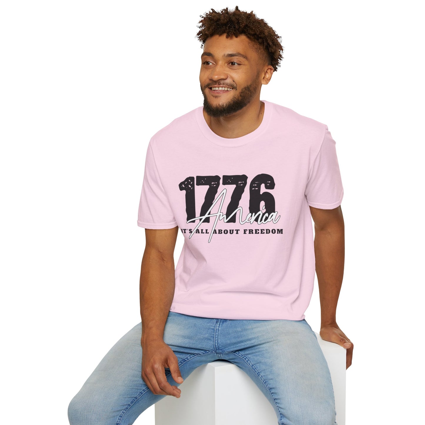 1776 America "It's All About Freedom" T-Shirt
