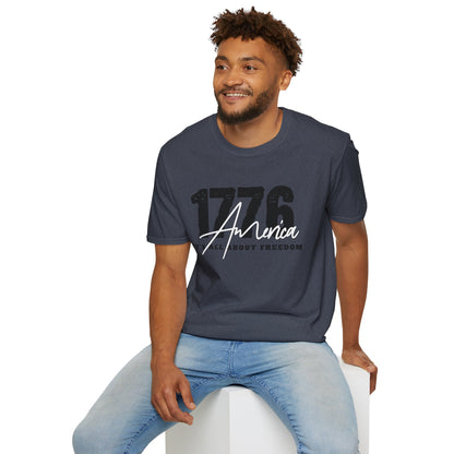 1776 America "It's All About Freedom" T-Shirt