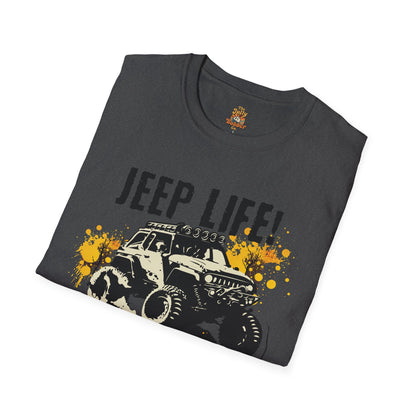 Jeep Life Unisex Softstyle off road T-Shirt