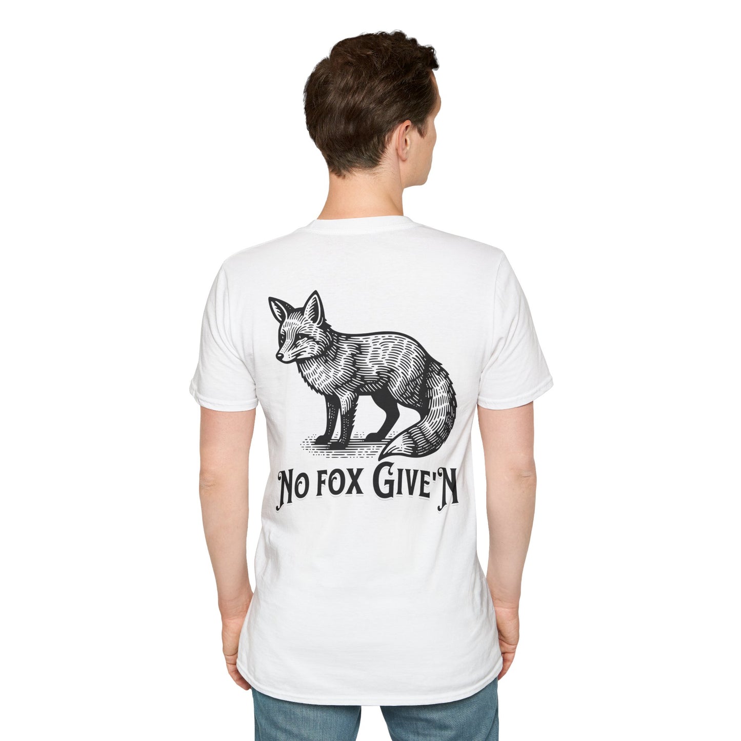 T-Shirt — 'No Fox Give'n' Vintage Fox Graphic Tee