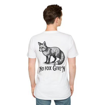 T-Shirt — 'No Fox Give'n' Vintage Fox Graphic Tee