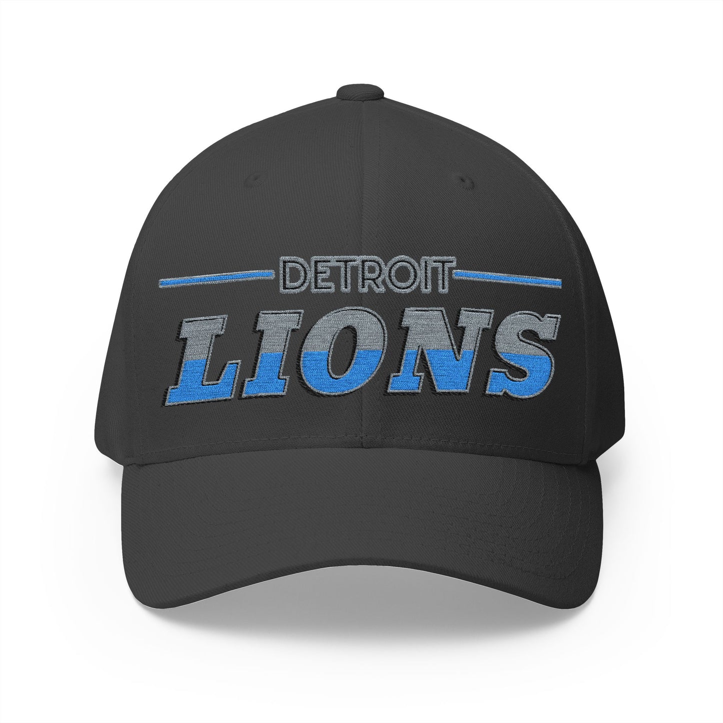 Detroit Lions Embroidered Cap Premium Quality & Style - The Jolly Bobber 