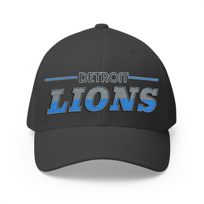 Detroit Lions Embroidered Cap Premium Quality & Style - The Jolly Bobber 