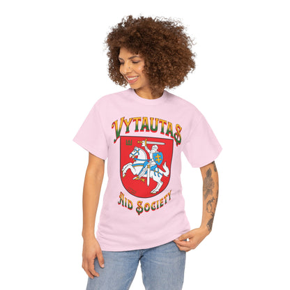 Vytautas Aid Society T‑Shirt — Lithuanian Coat of Arms 1 Graphic Tee