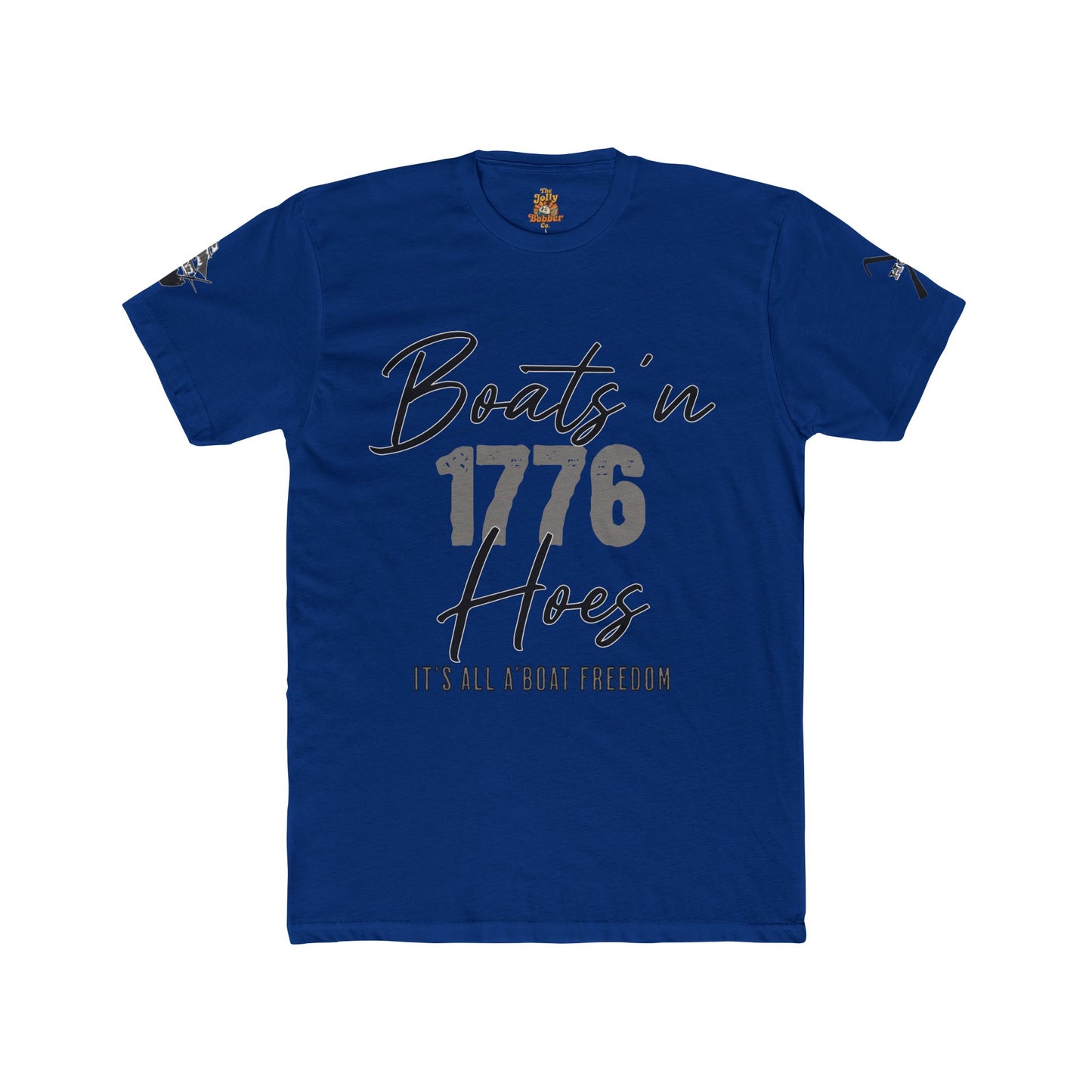 Boats'N Hoes 1776 Unisex Cotton Crew Tee