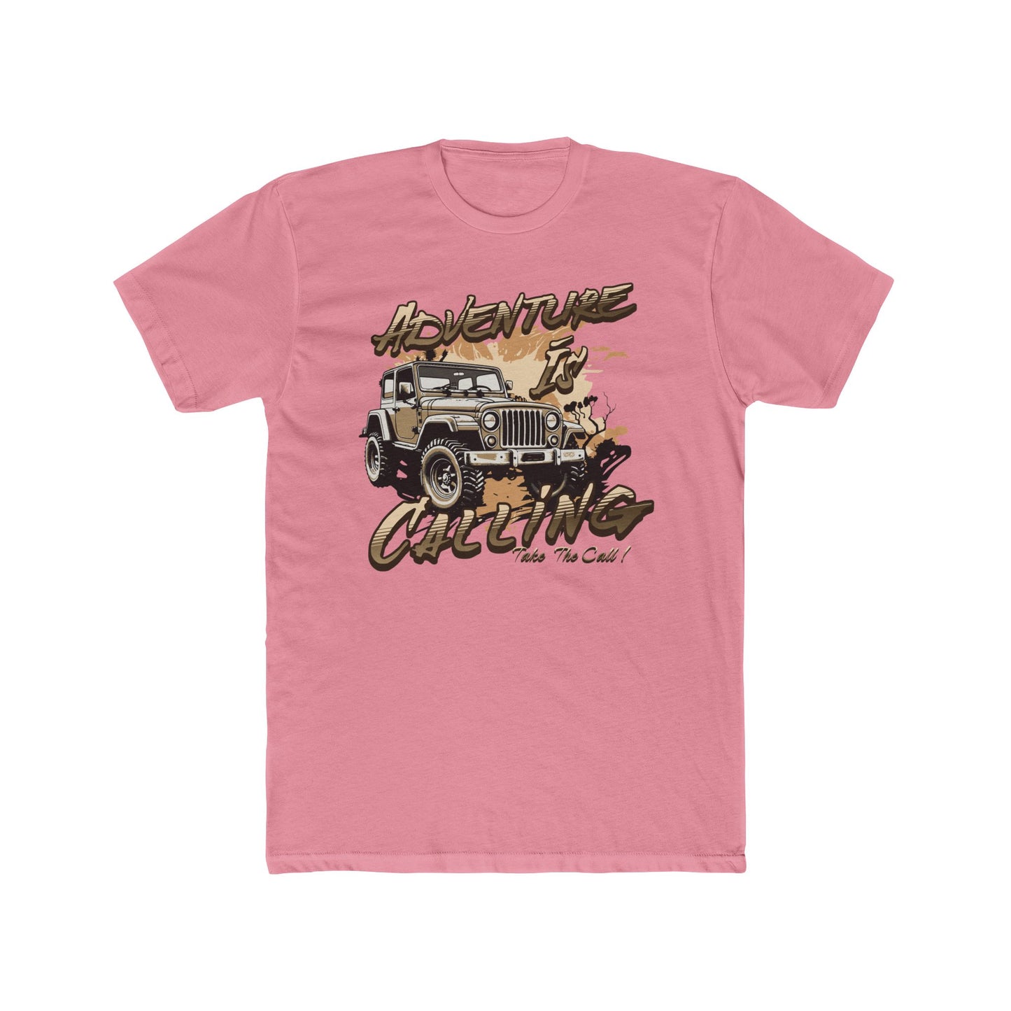 Adventure Calling Off Road Unisex Cotton Crew Tee