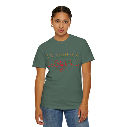 Vytautas Est. 1910 T-Shirt — Grand Rapids Aid Society Retro Logo Tee