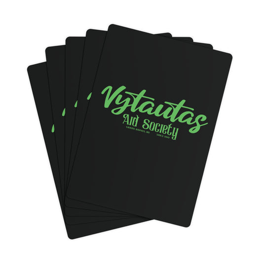Vytautas Aid Society Poker Playing Cards
