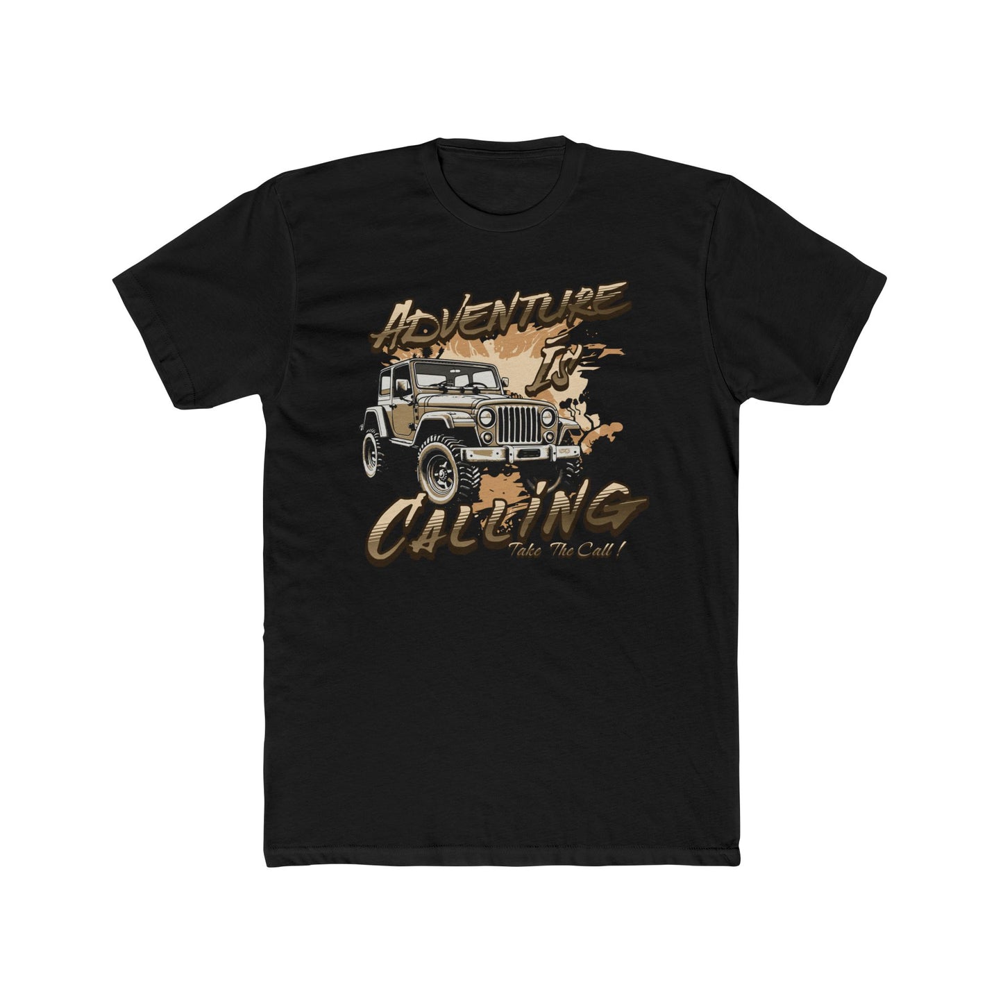 Adventure Calling Off Road Unisex Cotton Crew Tee