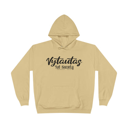 Vytautas Aid Society Hoodie — Simple Script Logo Pullover