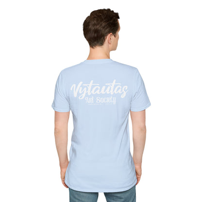 Vytautas Aid Society T-Shirt — Minimal Script Logo Tee