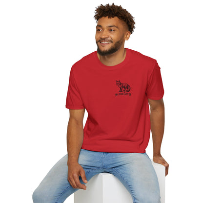 T-Shirt — 'No Fox Give'n' Vintage Fox Graphic Tee