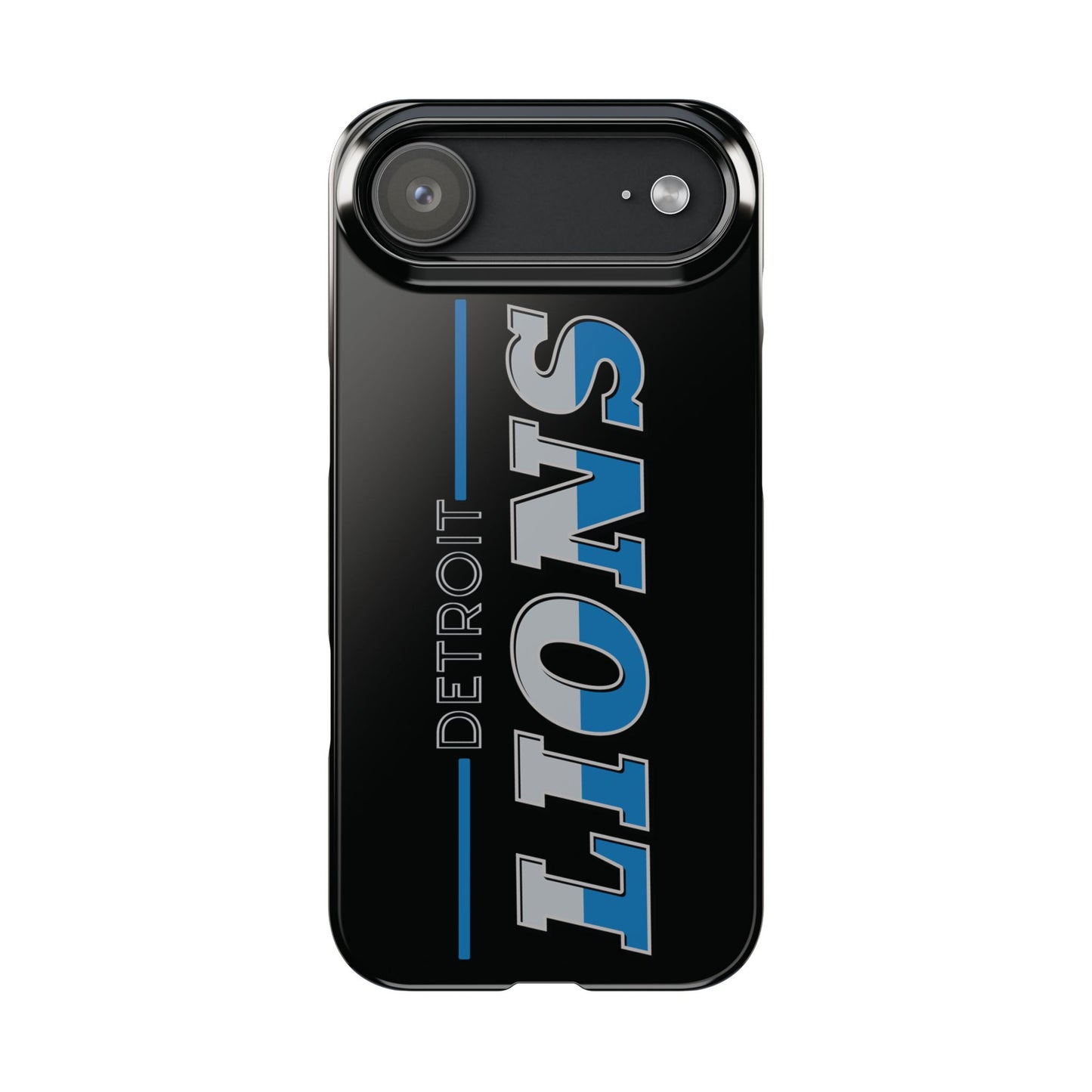 Detroit Lions Slim Phone Case - Stylish Fan Accessory, Sports Gift, NFL Phone Cover, Game Day Essential, Unique Team Merchandise - The Jolly Bobber 