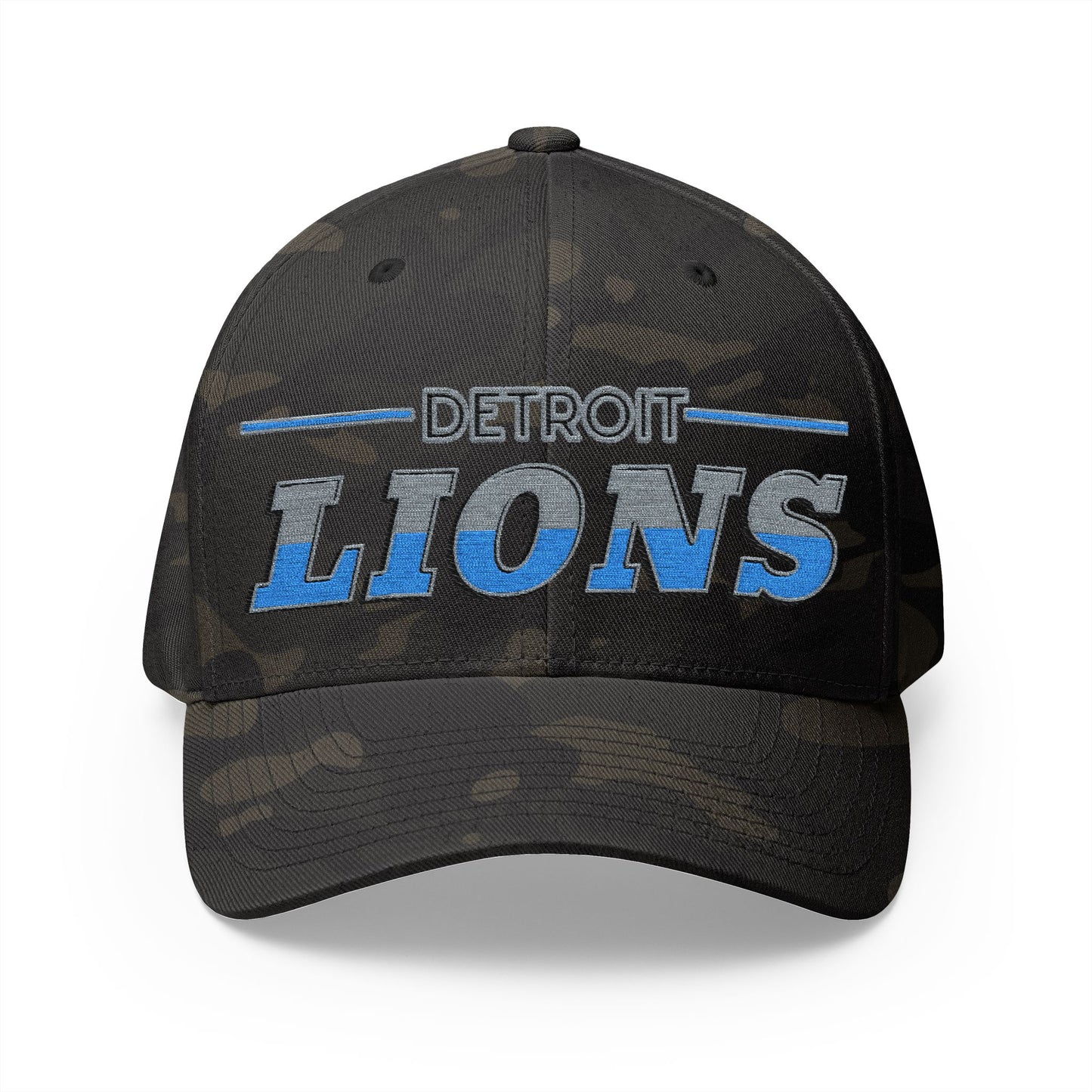 Detroit Lions Embroidered Cap Premium Quality & Style - The Jolly Bobber 