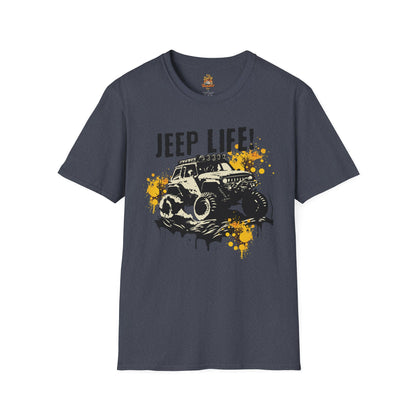 Jeep Life Unisex Softstyle off road T-Shirt