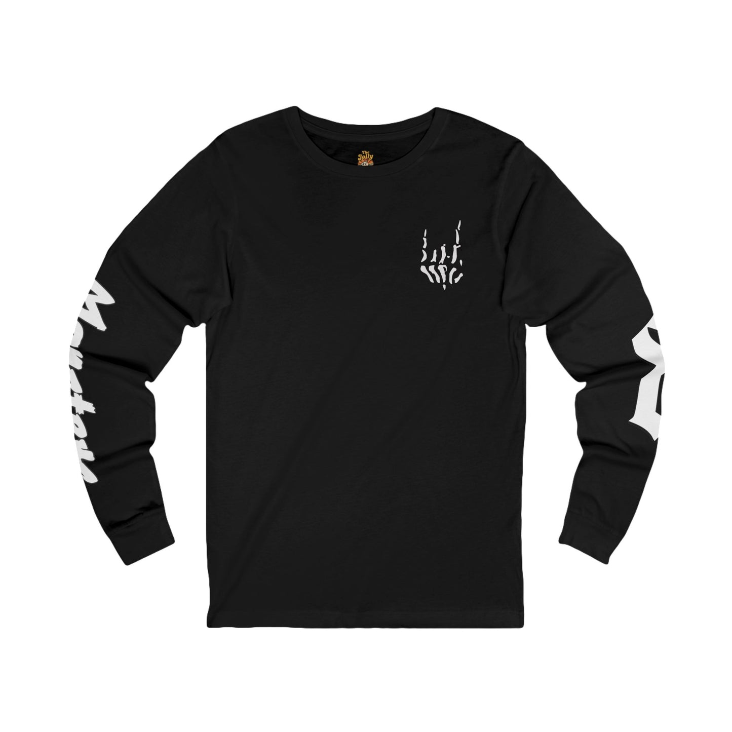 ShineDown Long Sleeve Tee — 'Monsters Are Real' Skull & Roses Gothic Graphic