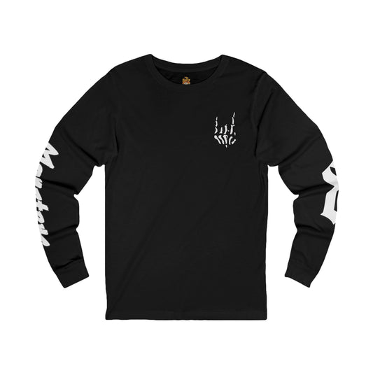 ShineDown Long Sleeve Tee — 'Monsters Are Real' Skull & Roses Gothic Graphic