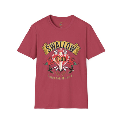 Sailors Swallow Club - Softstyle T-Shirt Unisex T-Shirt | Nautical Graphic Tee