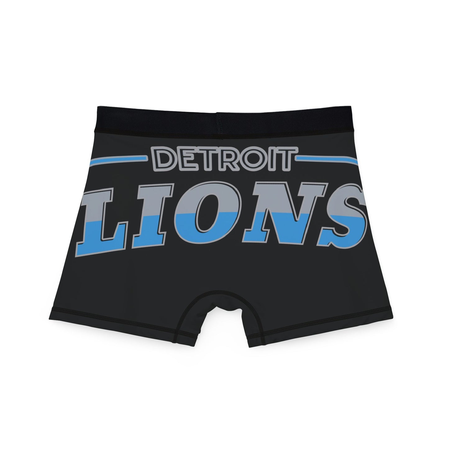 Detroit Lions Men's Boxers - AOP, Funny Gift for Sports Fans, Comfort Wear, Game Day Apparel, Unique Men's Underwear
