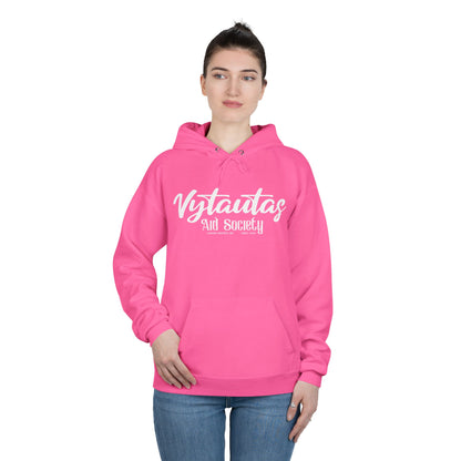 Vytautas Aid Society Hoodie — Simple Script Logo Pullover