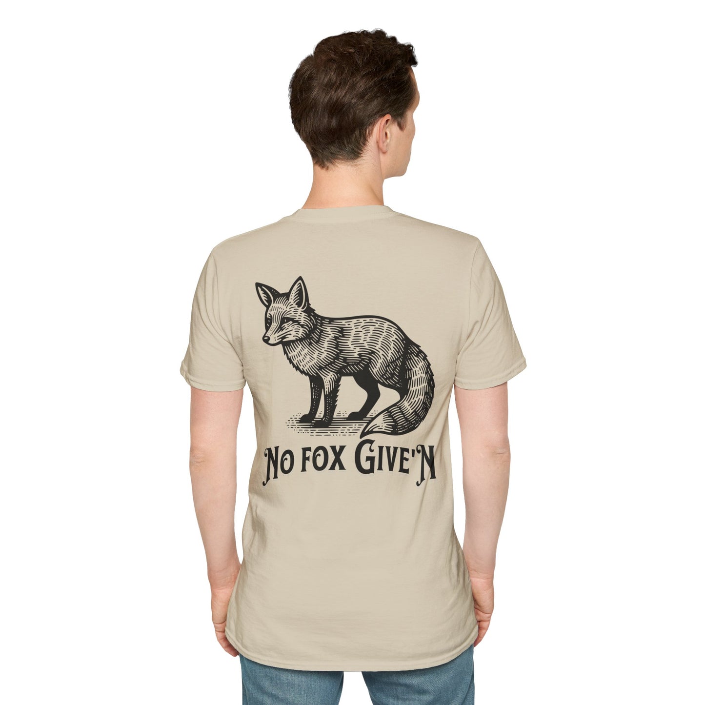 T-Shirt — 'No Fox Give'n' Vintage Fox Graphic Tee