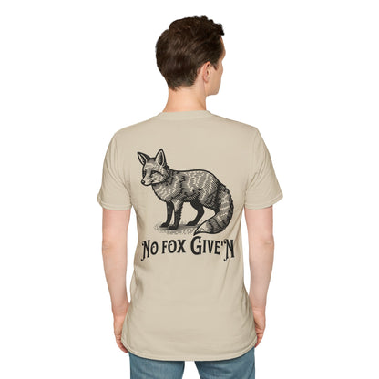 T-Shirt — 'No Fox Give'n' Vintage Fox Graphic Tee