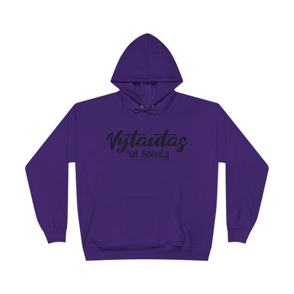 Vytautas Aid Society Hoodie — Simple Script Logo Pullover