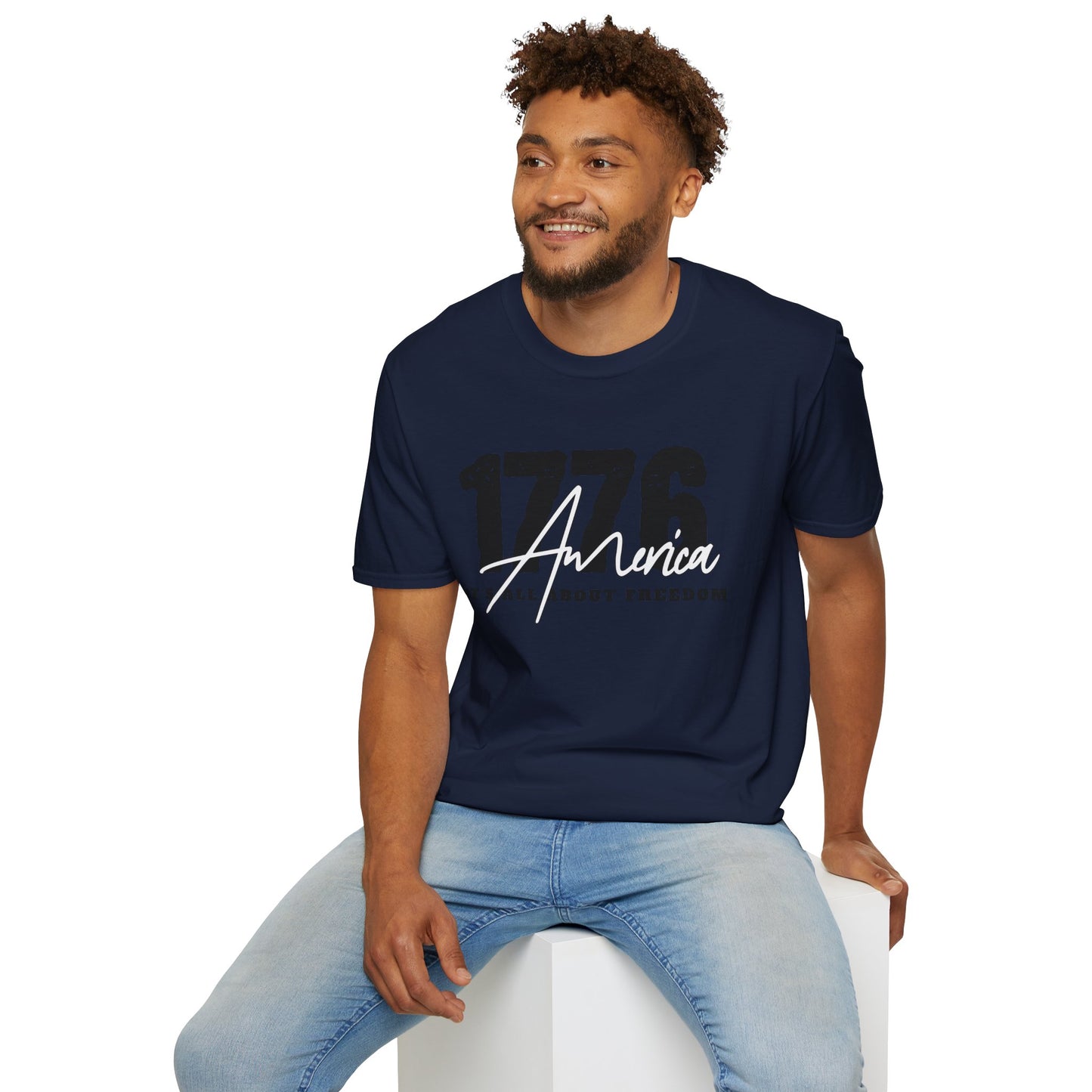 1776 America "It's All About Freedom" T-Shirt