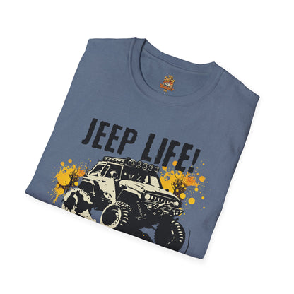 Jeep Life Unisex Softstyle off road T-Shirt