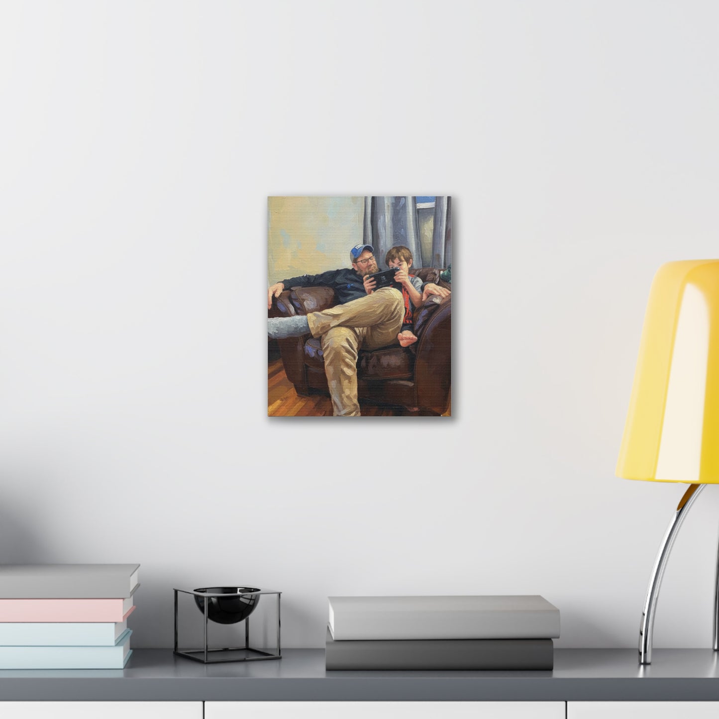 Custom Family Portrait Canvas Print — Stretched 0.75"