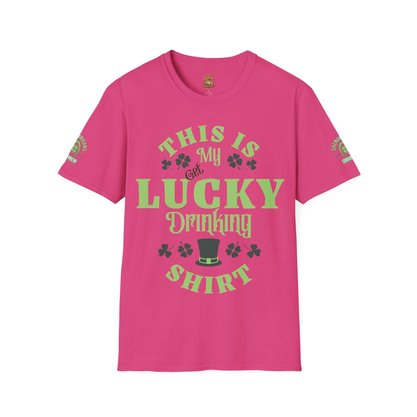 Lucky Drinking Shirt Tee — "This Is My get Lucky Drinking Shirt" St. Patrick’s Day T-Shirt