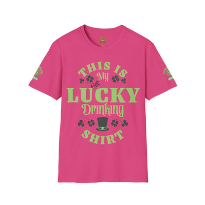 Lucky Drinking Shirt Tee — "This Is My get Lucky Drinking Shirt" St. Patrick’s Day T-Shirt