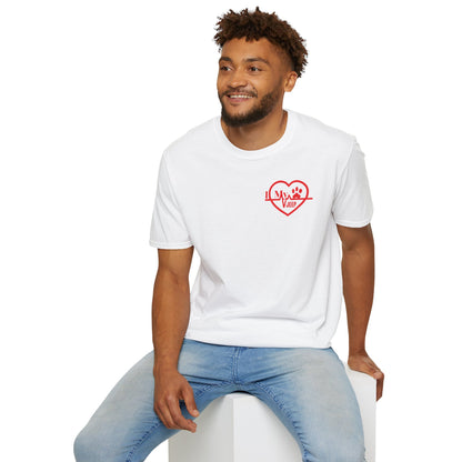 Jeep Heartbeat T-Shirt — Jeep Life Heart EKG Logo Tee