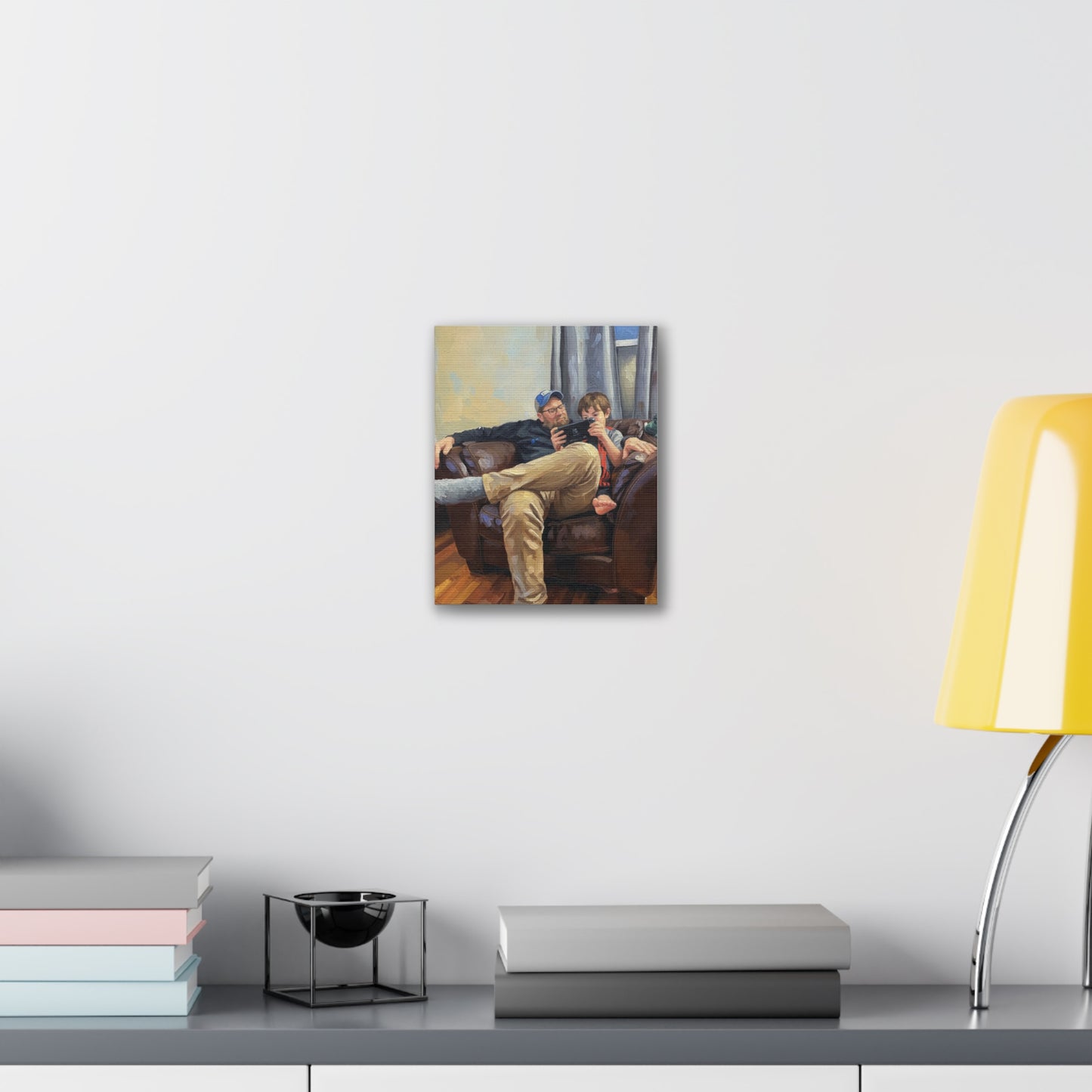 Custom Family Portrait Canvas Print — Stretched 0.75"