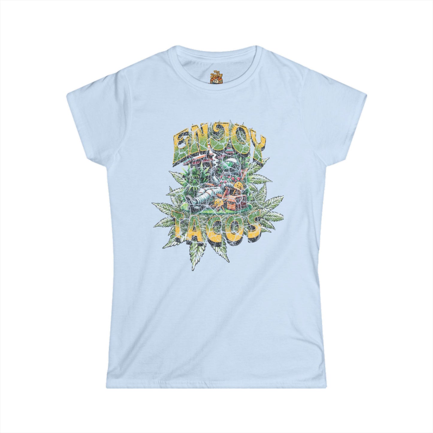 Enjoy the Tacos & Weed / Pot Women's Softstyle Tee