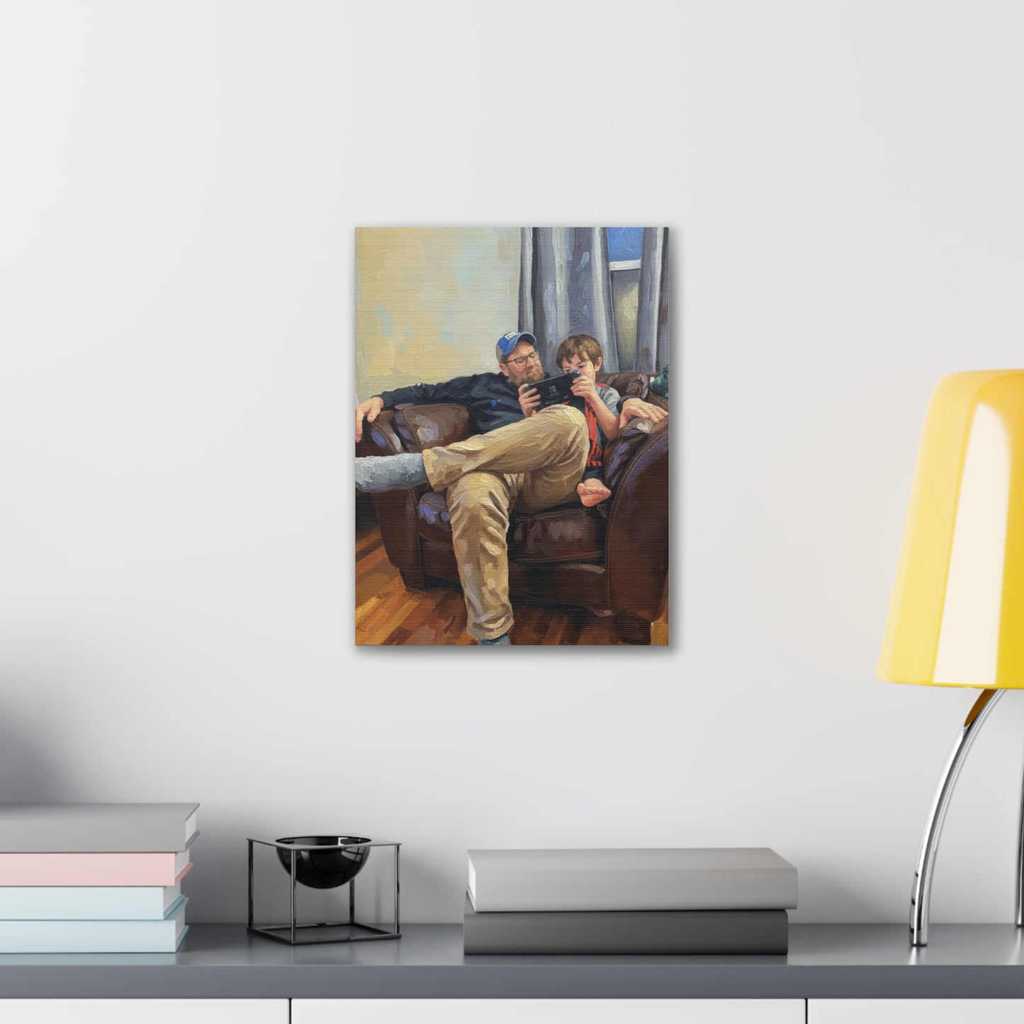 Custom Family Portrait Canvas Print — Stretched 0.75"