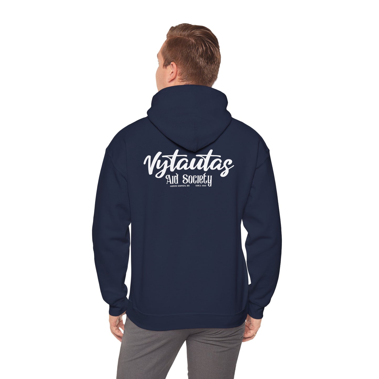 Vytautas Hoodie — Simplistic Lithuanian club Hooded Sweatshirt